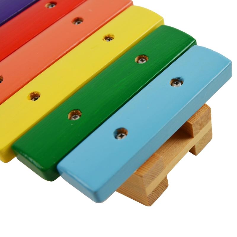 A-Star 15 Note Rainbow Xylophone with Beaters Tuned Percussion