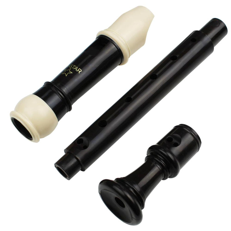 A Star Brown & White Descant Recorder Pack Recorders